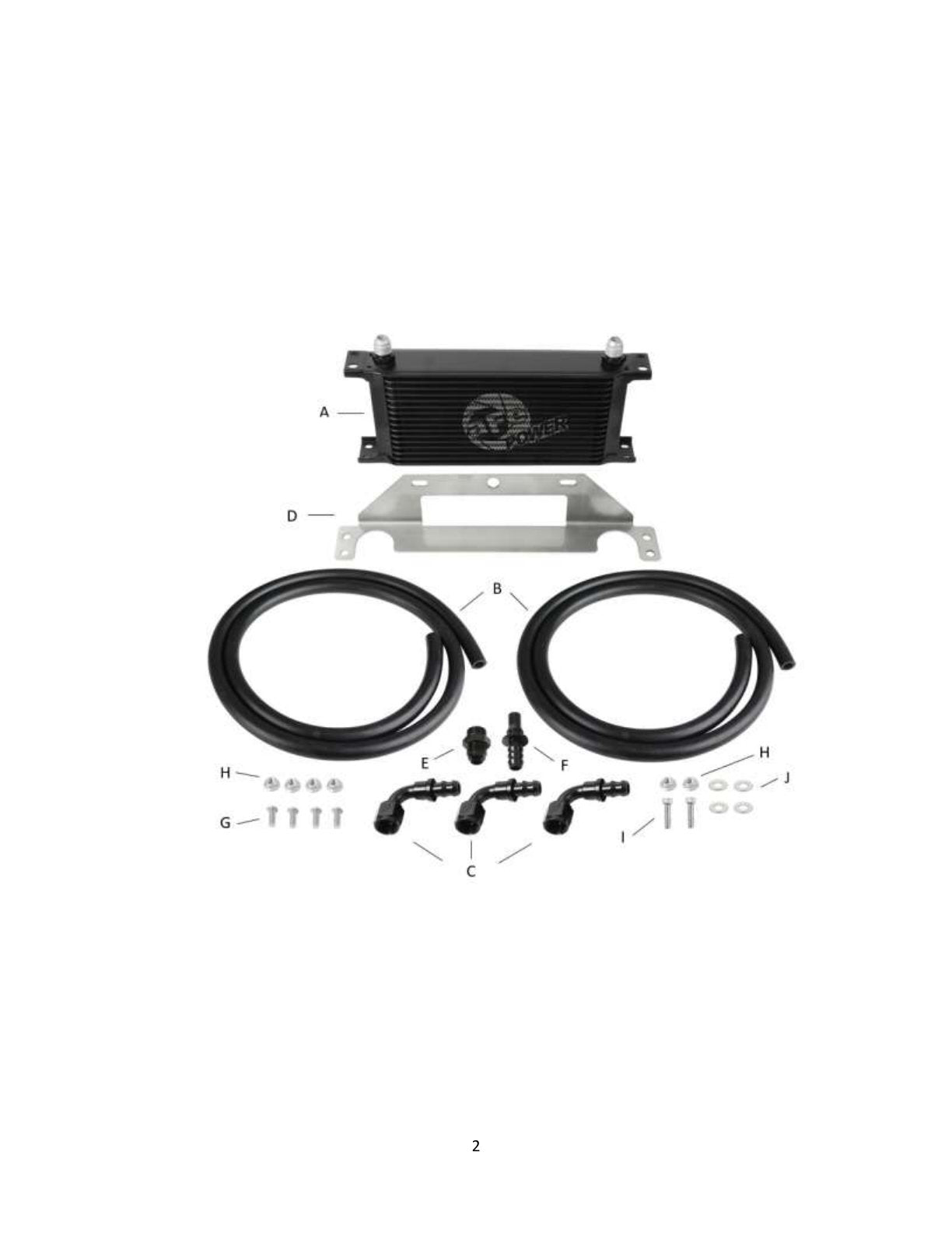 aFe Bladerunner Auto Trans Oil Cooler Kit | Ram Diesel Trucks L6 6.7L (10-12) (46-80005)