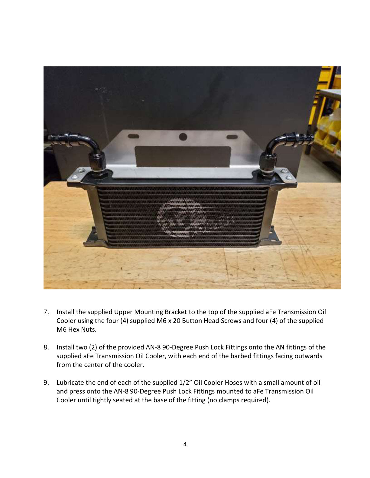 aFe Bladerunner Auto Trans Oil Cooler Kit | Ram Diesel Trucks L6 6.7L (10-12) (46-80005)