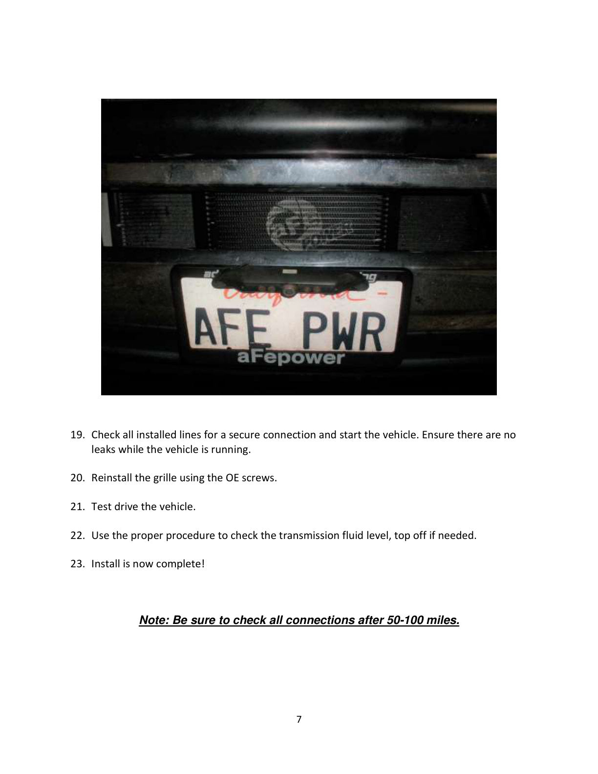 aFe Bladerunner Auto Trans Oil Cooler Kit | Ram Diesel Trucks L6 6.7L (10-12) (46-80005)