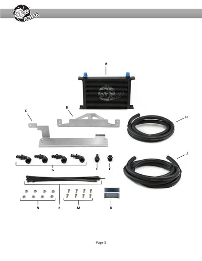 aFe BladeRunner 25-Row All-Aluminum Stacked Plate Trans Cooler | Ford F-150 (15-20) (46-80008)