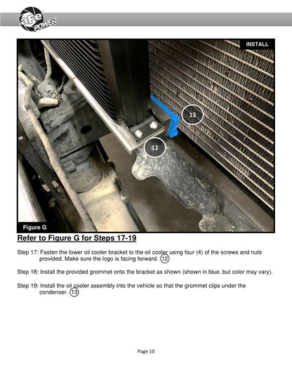 aFe BladeRunner 25-Row All-Aluminum Stacked Plate Trans Cooler | Ford F-150 (15-20) (46-80008)