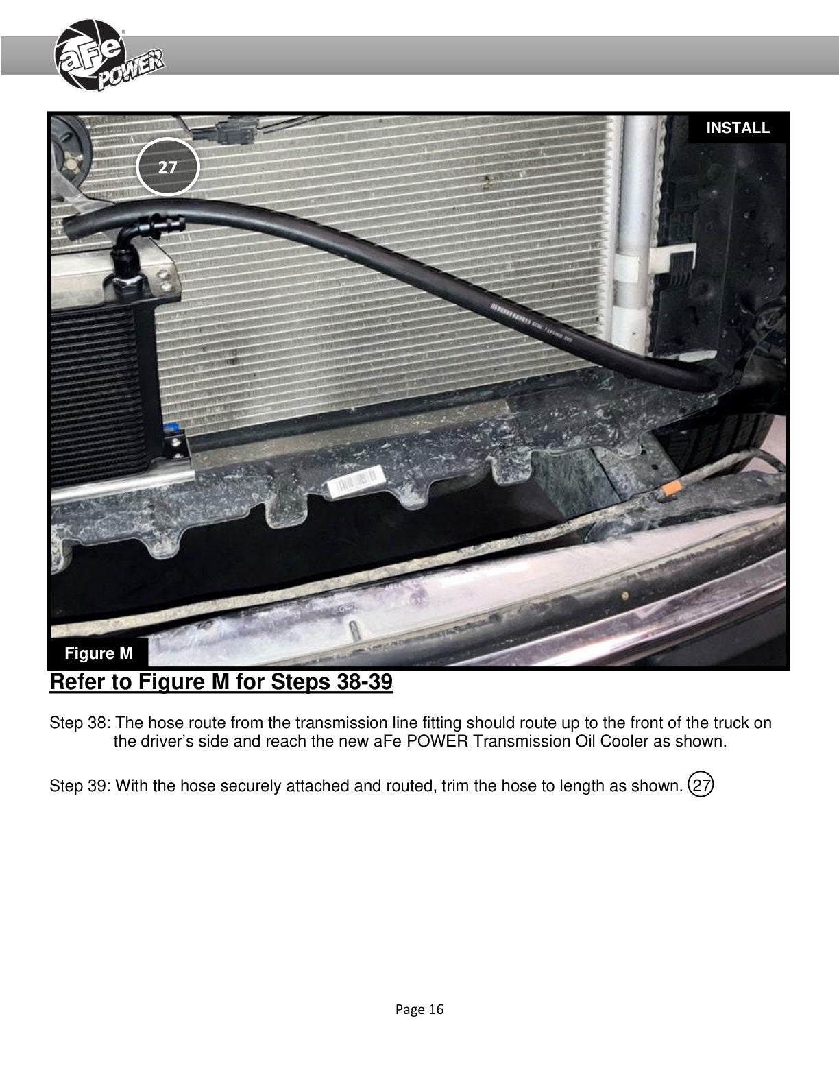 aFe BladeRunner 25-Row All-Aluminum Stacked Plate Trans Cooler | Ford F-150 (15-20) (46-80008)