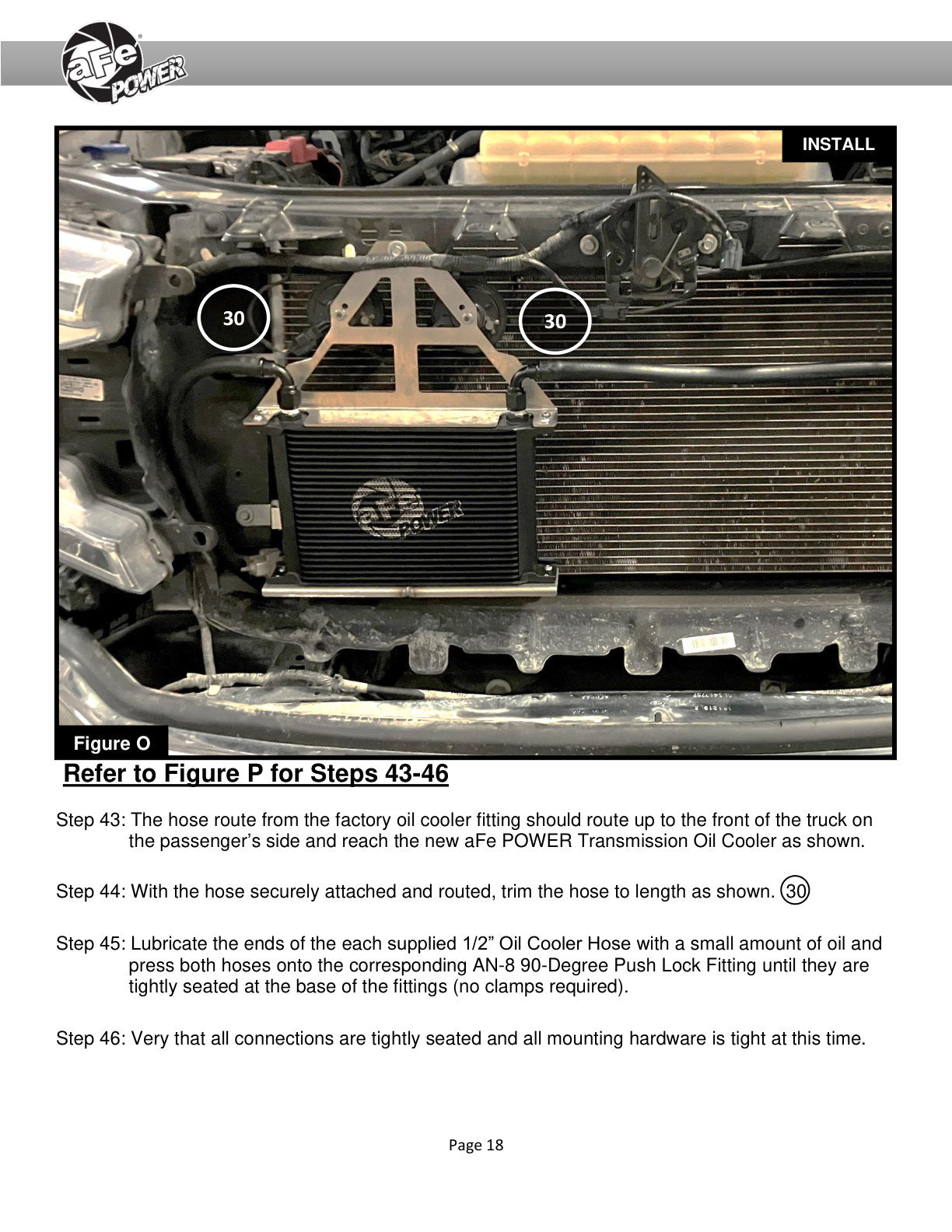 aFe BladeRunner 25-Row All-Aluminum Stacked Plate Trans Cooler | Ford F-150 (15-20) (46-80008)