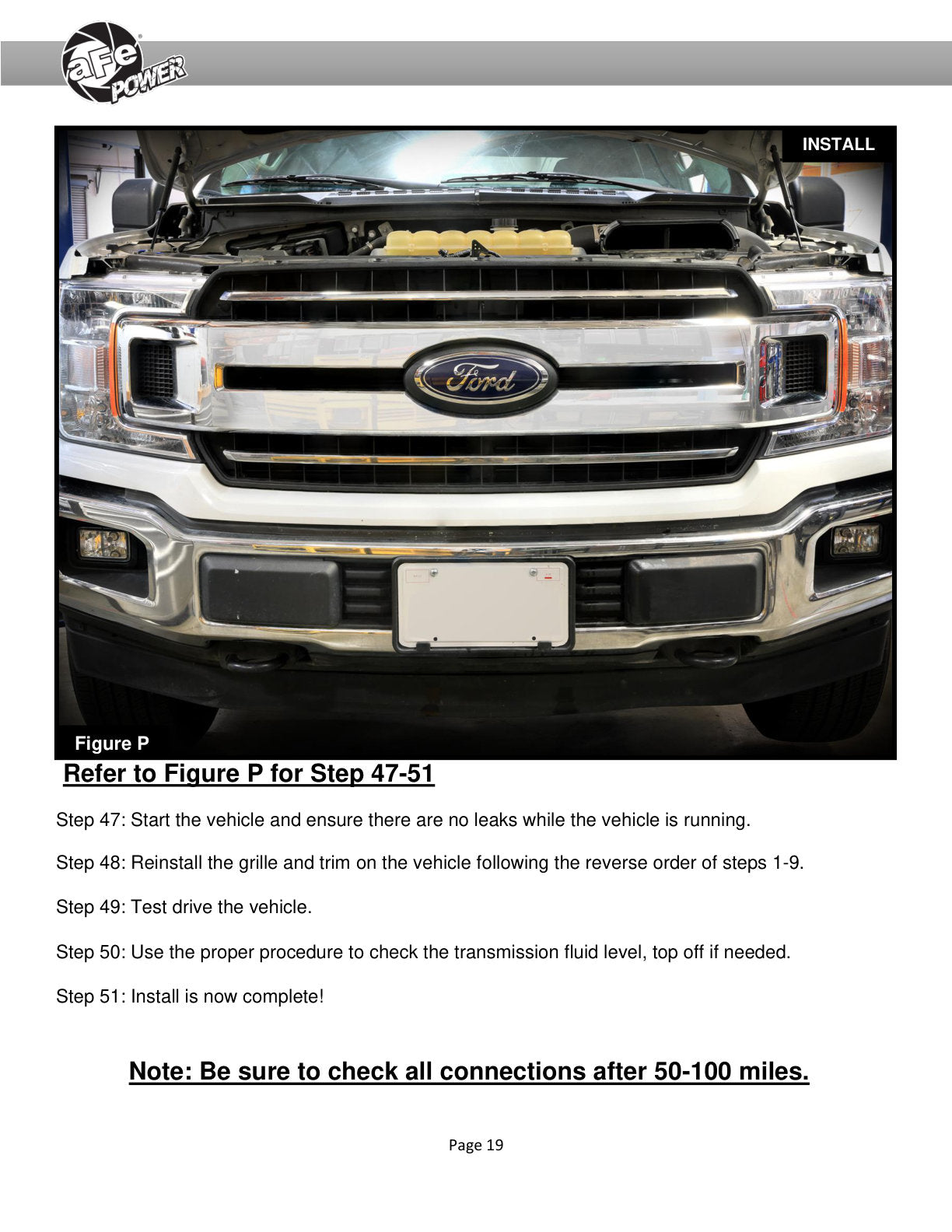 aFe BladeRunner 25-Row All-Aluminum Stacked Plate Trans Cooler | Ford F-150 (15-20) (46-80008)