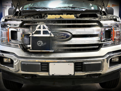 aFe BladeRunner 25-Row All-Aluminum Stacked Plate Trans Cooler | Ford F-150 (15-20) (46-80008)