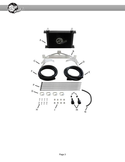 aFe BladeRunner Transmission Oil Cooler Kit | Toyota Tundra (22-24) (46-80009)