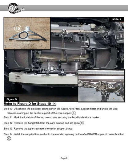 aFe BladeRunner Transmission Oil Cooler Kit | Toyota Tundra (22-24) (46-80009)