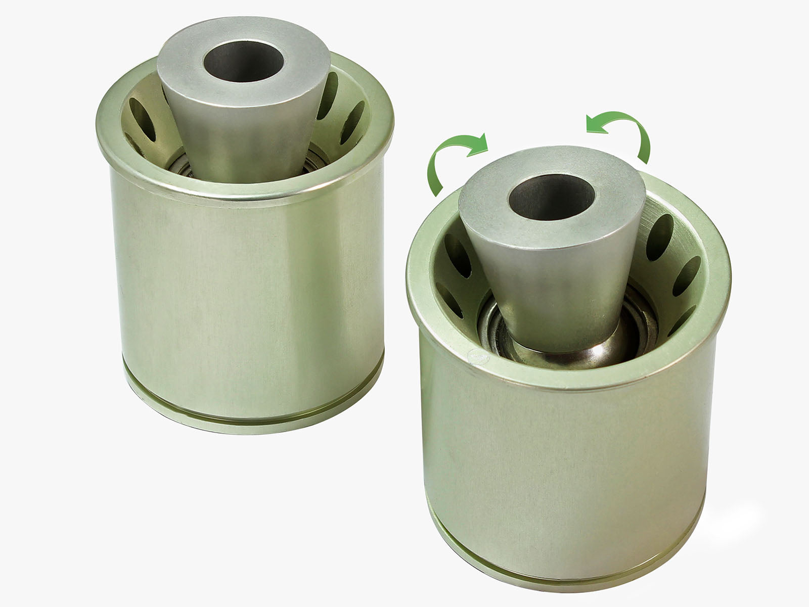 aFe PFADT Steel Frame Spherical Control Arm Bearings | Corvette (97-13) (460-401001-A)