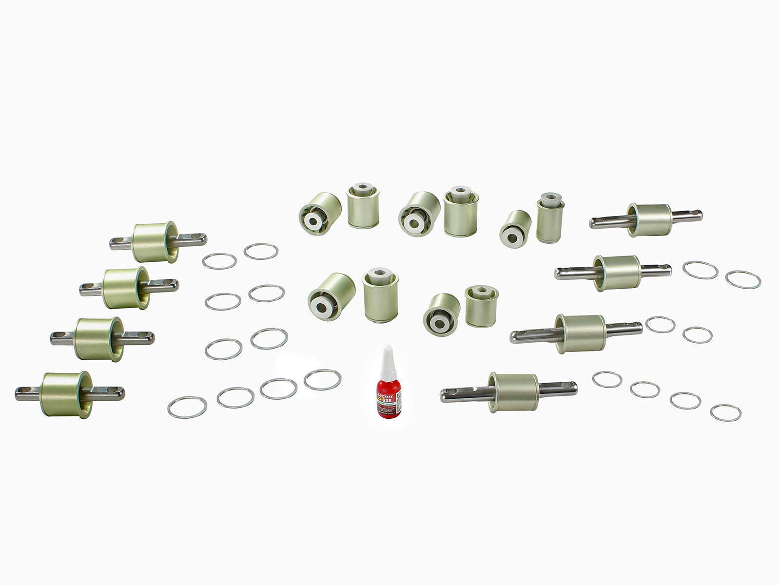 aFe PFADT Series Solid Spherical Control Arm Bearings | Chevy Corvette C6 Z06 (06-13) (460-401003-A)