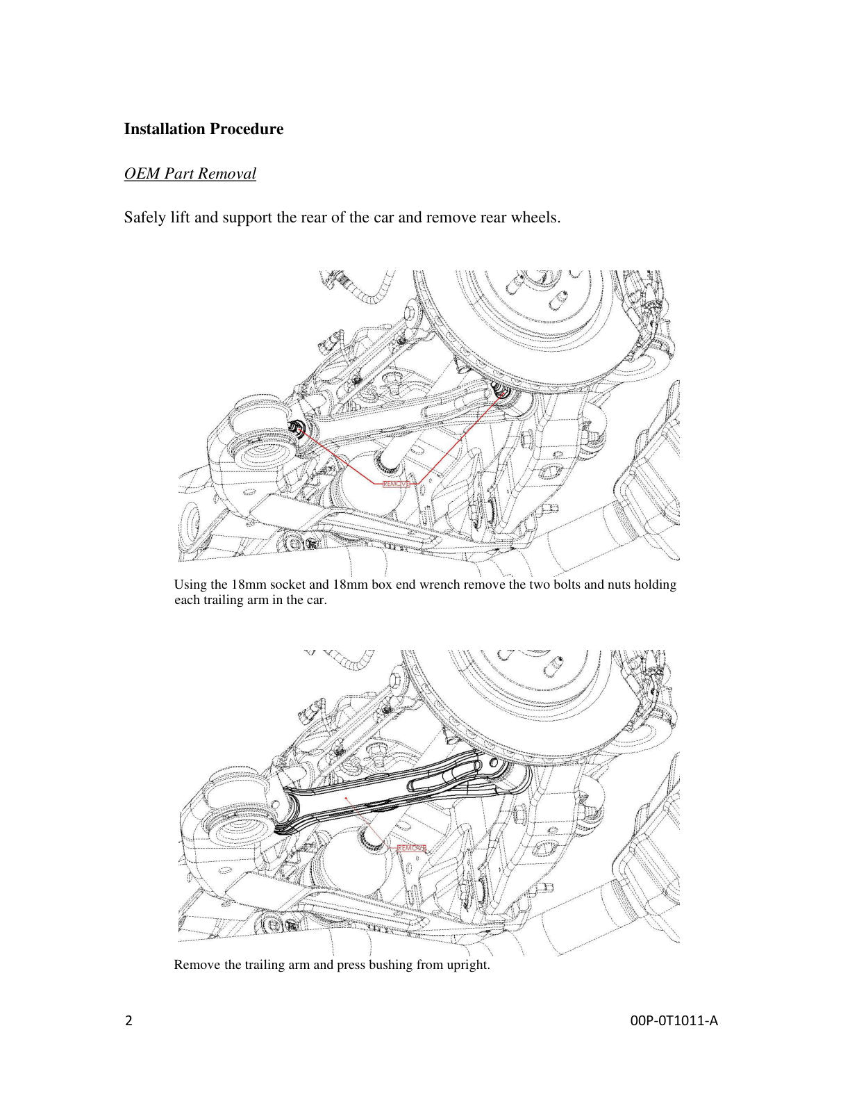 aFe PFADT Series Rear Trailing Arms | Chevrolet Camaro (10-15) (460-402002-A)