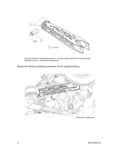 aFe PFADT Series Rear Trailing Arms | Chevrolet Camaro (10-15) (460-402002-A)