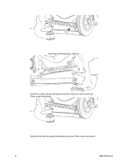 aFe PFADT Series Rear Tie Rods | Chevrolet Camaro (10-15) (460-402003-A)