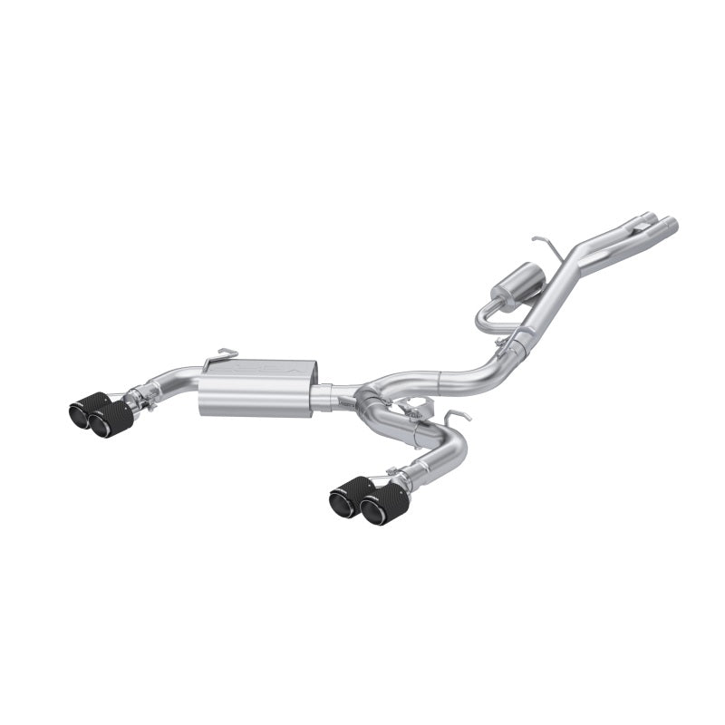 MBRP Stainless Steel 3" Cat-Back - Dual Split Exit | 2017-2020 Audi RS3 (S4610)