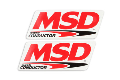 MSD 32819 Super Conductor Spark Plug Wire Set, Red