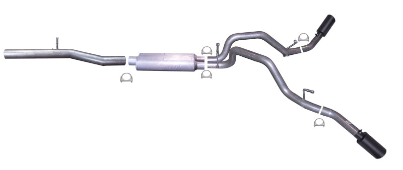Gibson 3in/2.25in Dual Extreme Exhaust | GMC Sierra 1500 Denali 5.3L (65658B)