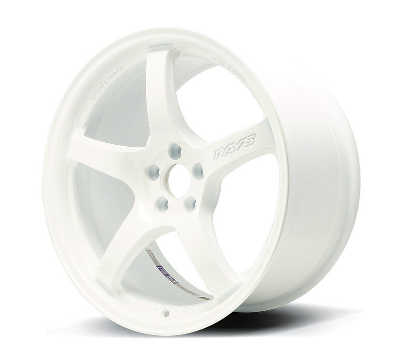 (set of 4) Gram Lights 57CR Ceramic Pearl | 19x9.5" +45mm | 5x114.3mm Wheel