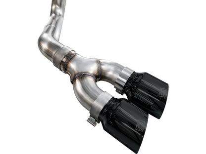 AWE 4.5in Dual Side Exit Cat-Back Exhaust | Ford F150 (21-25) (3015-33145)