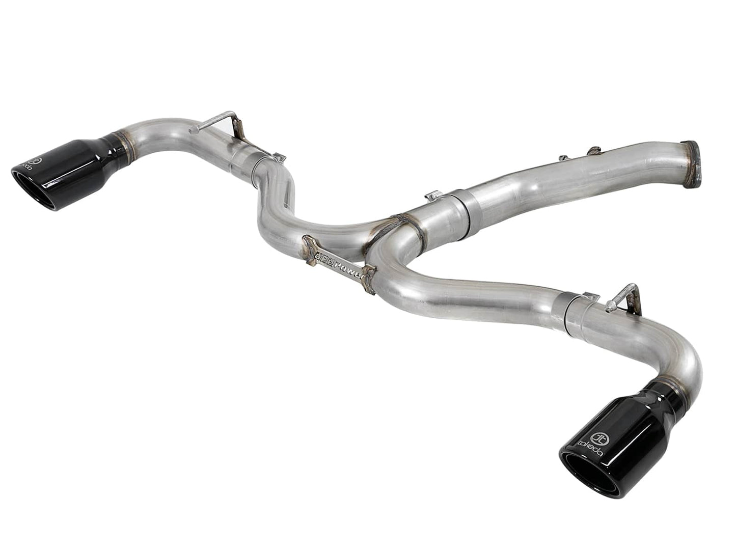 aFe Takeda 3-2.5in 304 SS Axle-Back Exh System w/Black Tip 2018 Hyundai Elantra GT Sport I4-1.6L (t)