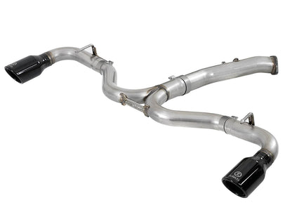 aFe Takeda 3-2.5in 304 SS Axle-Back Exh System w/Black Tip 2018 Hyundai Elantra GT Sport I4-1.6L (t)