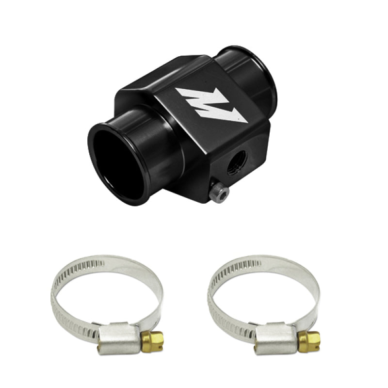 Mishimoto Water Hose Temp Sensor Adapter - Black