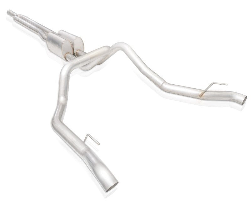 Stainless Works 3in Legend Catback Y-Pipe | Chevrolet Silverado 5.3L (19+) Use Factory Tips (CT19CBUBYL)