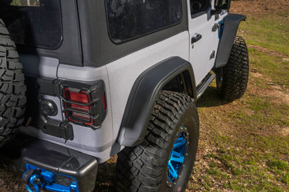 Rugged Ridge 11640.51 Max Terrain Fender Flare Set for 2018-2024 Jeep Wrangler