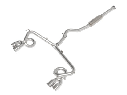 aFe Takeda 3in to 2-1/2in Stnlss Cat-Back Exhaust w/ Polished Tips | Subaru WRX / STI (15-21) (49-36810-P)