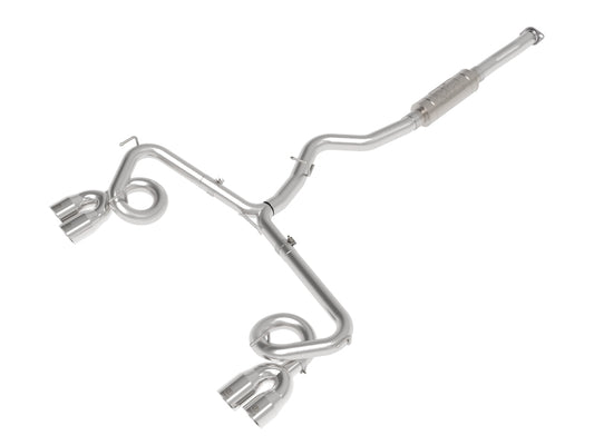 aFe Takeda 3in to 2-1/2in Stnlss Cat-Back Exhaust w/ Polished Tips | Subaru WRX / STI (15-21) (49-36810-P)