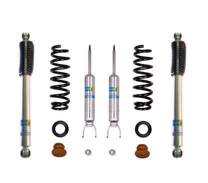 Bilstein 6112 Strut & Spring + Rear B8 5100 Shocks Set w/0-2.8" lift - 2009-2018 Ram 1500 4WD