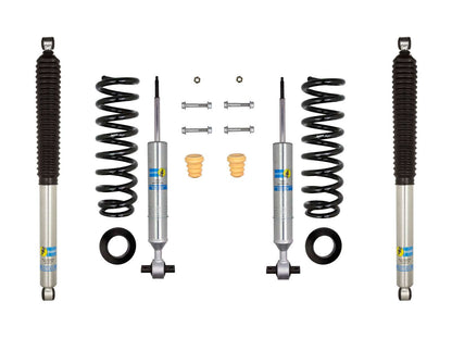 Bilstein 6112 Strut & Spring + Rear B8 5100 Shocks Set - 2015-2020 Ford F-150 4WD