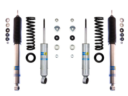 Bilstein 6112 Strut & Spring + Rear B8 5100 Shocks Set - 2000-2006 Toyota Tundra 4WD RWD