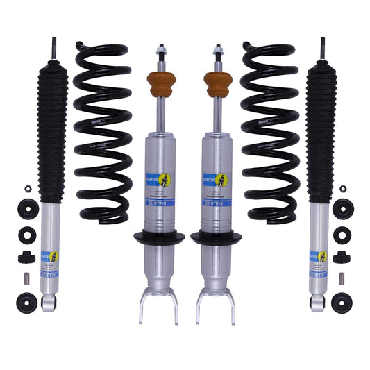 Bilstein 6112 Strut & Spring + Rear B8 5100 Shocks Set w/0-2.75" lift - 2019-2024 Ram 1500 4WD RWD