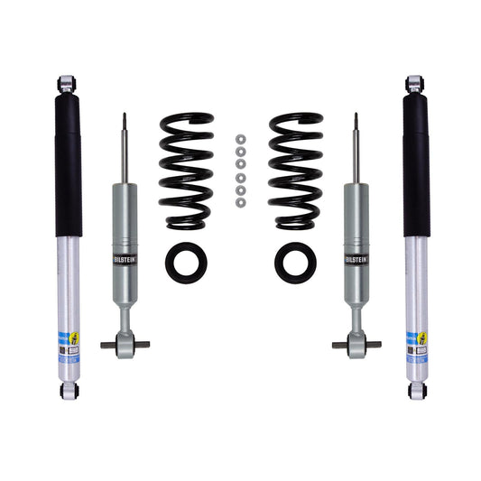 Bilstein 6112 Strut & Spring + Rear B8 5100 Shocks Set w/0-1.2" lift - 2019-2026 Chevrolet Silverado 1500 Trail Boss 4WD