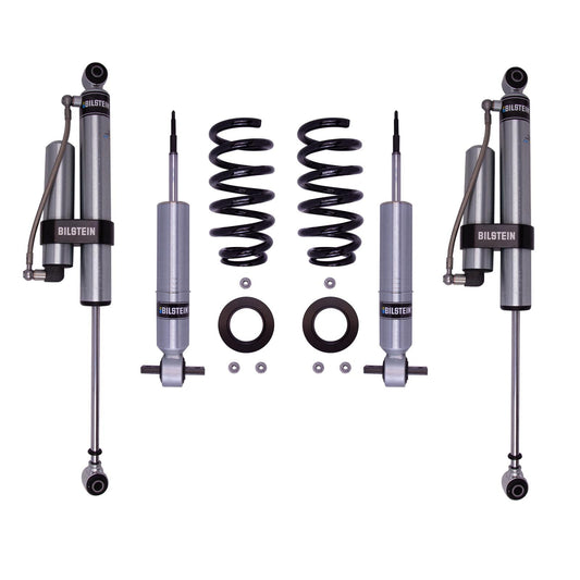 Bilstein 6112 Strut & Spring + Rear B8 5160 Reservoir Shocks Set w/0-1.85" lift - 2015-2020 GMC Yukon 4WD V8