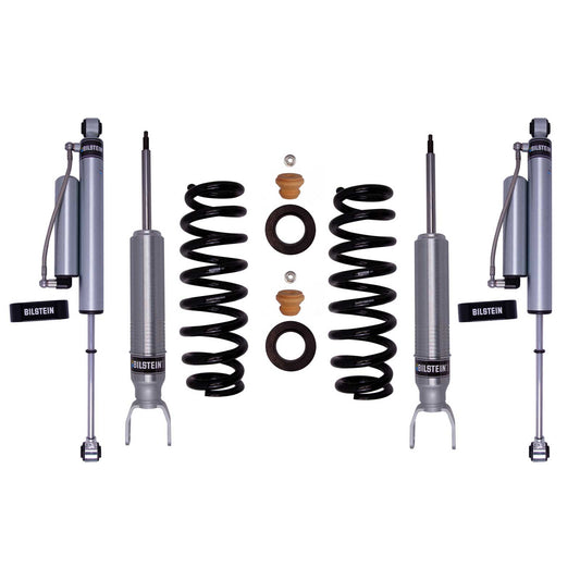 Bilstein 6112 Strut & Spring + Rear B8 5160 Reservoir Shocks Set w/0-2.8" lift - 2019-2024 Ram 1500 Classic 4WD