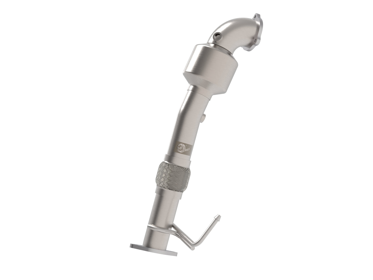 aFe 47-47005 Rear Catalytic Converter 409 Stainless Steel For Hyundai Elantra 17-19