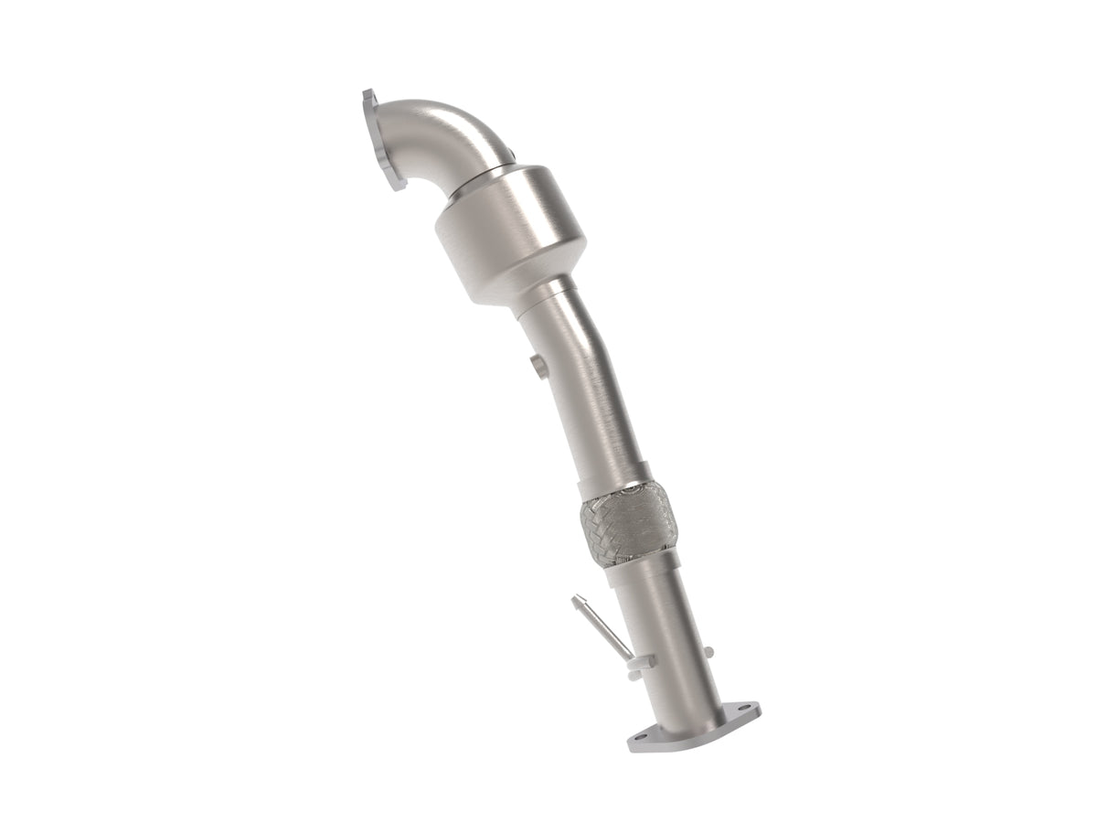 aFe 47-47005 Rear Catalytic Converter 409 Stainless Steel For Hyundai Elantra 17-19