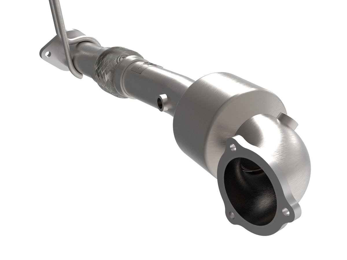 aFe 47-47005 Rear Catalytic Converter 409 Stainless Steel For Hyundai Elantra 17-19