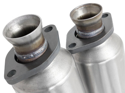 aFe Direct Fit Cat Converter Front | Jeep Wrangler TJ/LJ I6-4.0L (04-06) (47-48003)