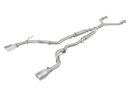 aFe Takeda 2.5in SS Cat-Back Exhaust | Infiniti Q50 (16-24) (49-36132NM-C)