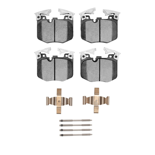 R1 16-25 BMW 3 Series G20/G21/G28 F&R Euro Ceramic Brake Pads & Hardware (2600-1867-01)