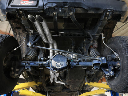 aFe Vulcan Series 3in Stainless Steel Cat-Back Hi-Tuck Exhaust Ford Bronco Raptor 22-26 V6-3.0L (tt)