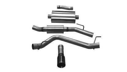 CORSA Sport, Touring / 3.0 in Cat-Back Single 4.0 in | 2020-24 Jeep Gladiator JT 3.6L (21060, 21062)