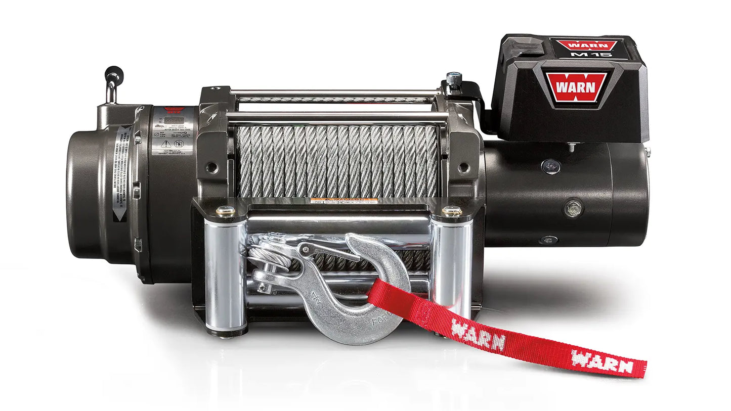 WARN 47801 15000lb M15 Self Recovery Heavy Weight Steel Cable