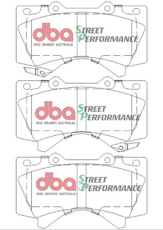 DBA SP Performance Front Brake Pads | Toyota Tundra (07-18) (DB1838SP)