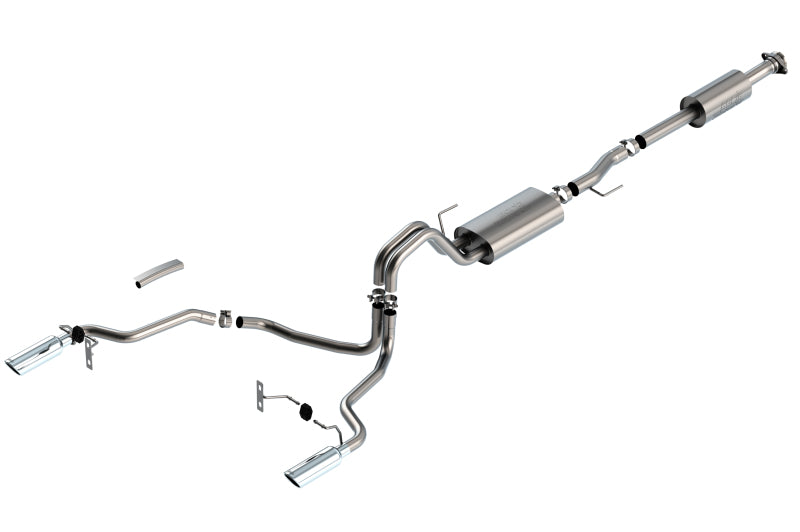 Borla 3in Dual Exit Cat-Back Touring System | Ford F-150 (21) (140862)
