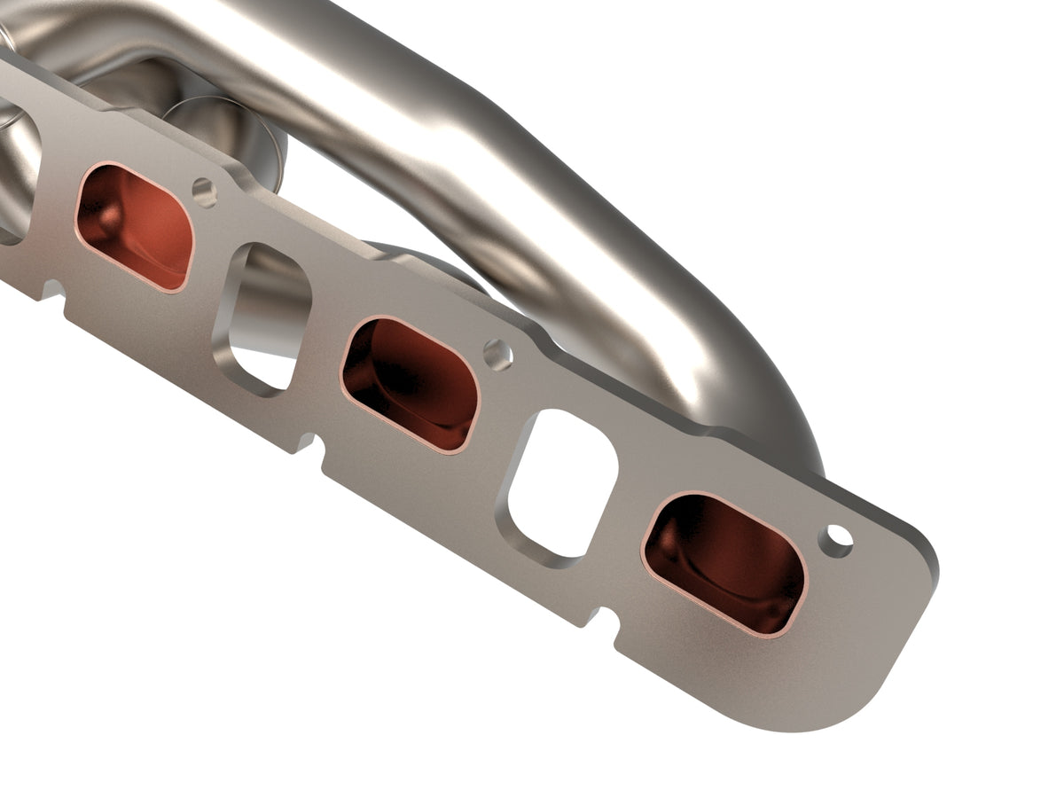 aFe Power Twisted Steel 304SS Shorty Header | Ram 1500 TRX V8-6.2L (48-32030-T)