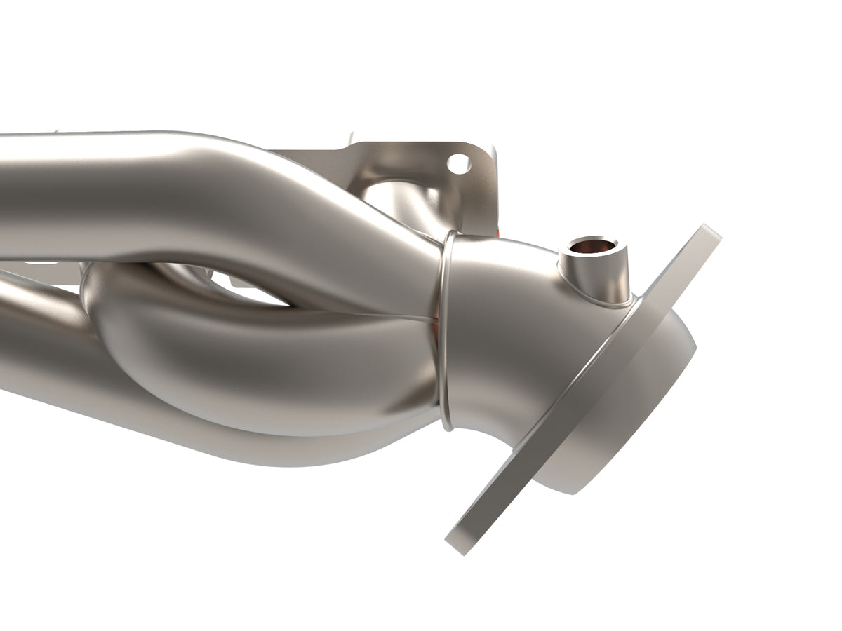 aFe Power Twisted Steel 304SS Shorty Header | Ram 1500 TRX V8-6.2L (48-32030-T)