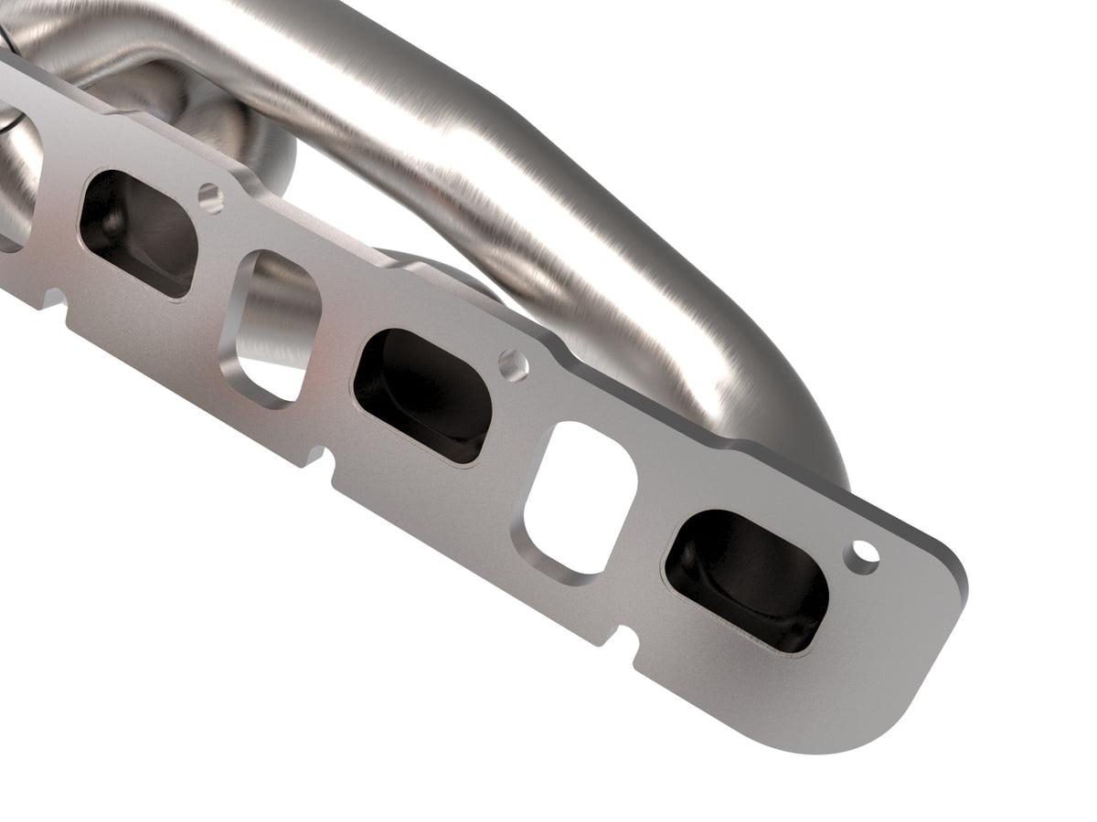 aFe 1-7/8" Twisted Steel 304SS Shorty Headers | Ram 1500 TRX V8-6.2L 2021 (48-32030)