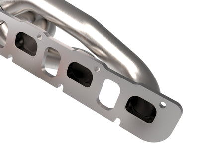 aFe 1-7/8" Twisted Steel 304SS Shorty Headers | Ram 1500 TRX V8-6.2L 2021 (48-32030)